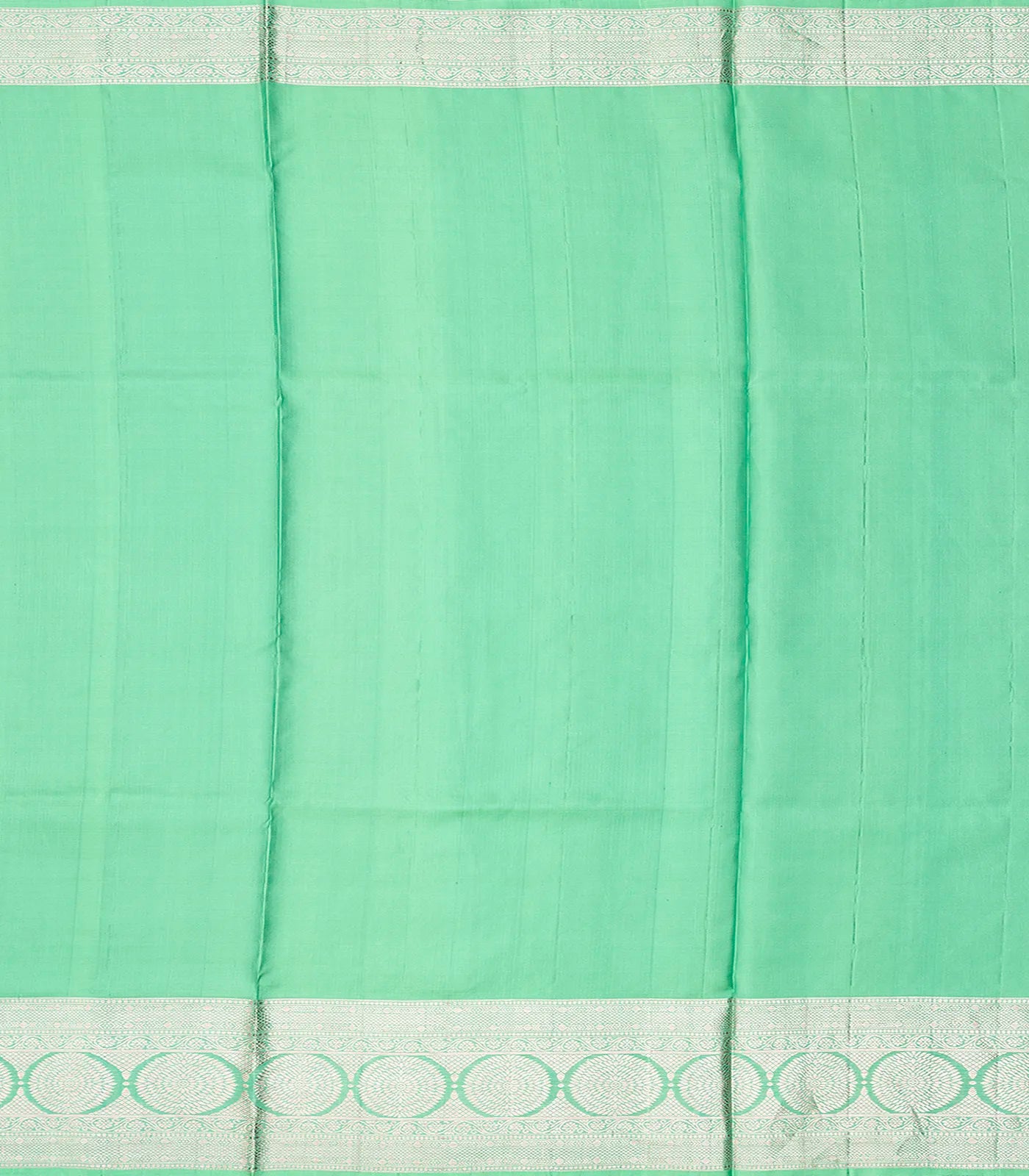 Red Handloom Soft Silk Saree With Floral Zari Buttas-Red