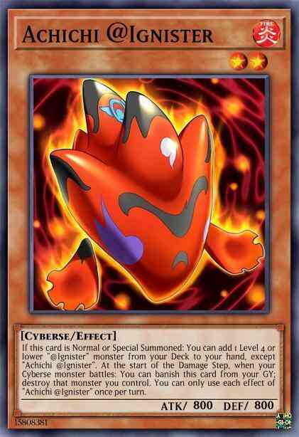 Achichi @Ignister - IGAS-EN004 - Secret Rare - 1st Edition