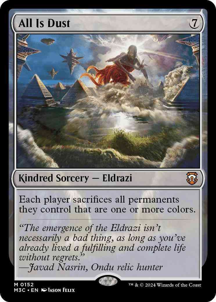 All Is Dust [152] [Modern Horizons 3: Commander] [Non-Foil]