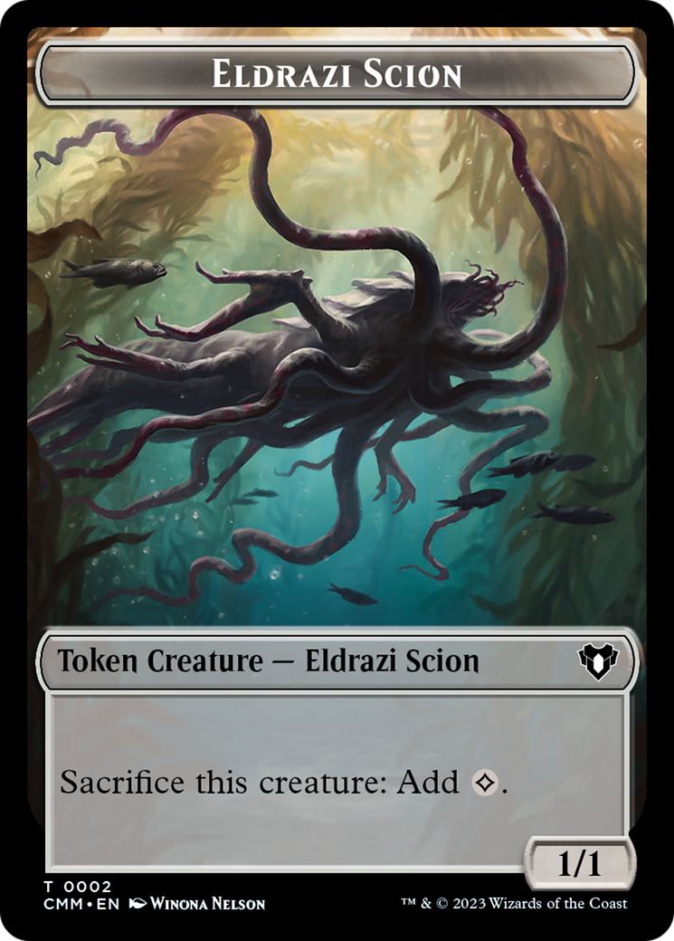 Assassin Token (14) // Eldrazi Scion Token (02) [Commander Masters: Tokens] [Non-Foil]