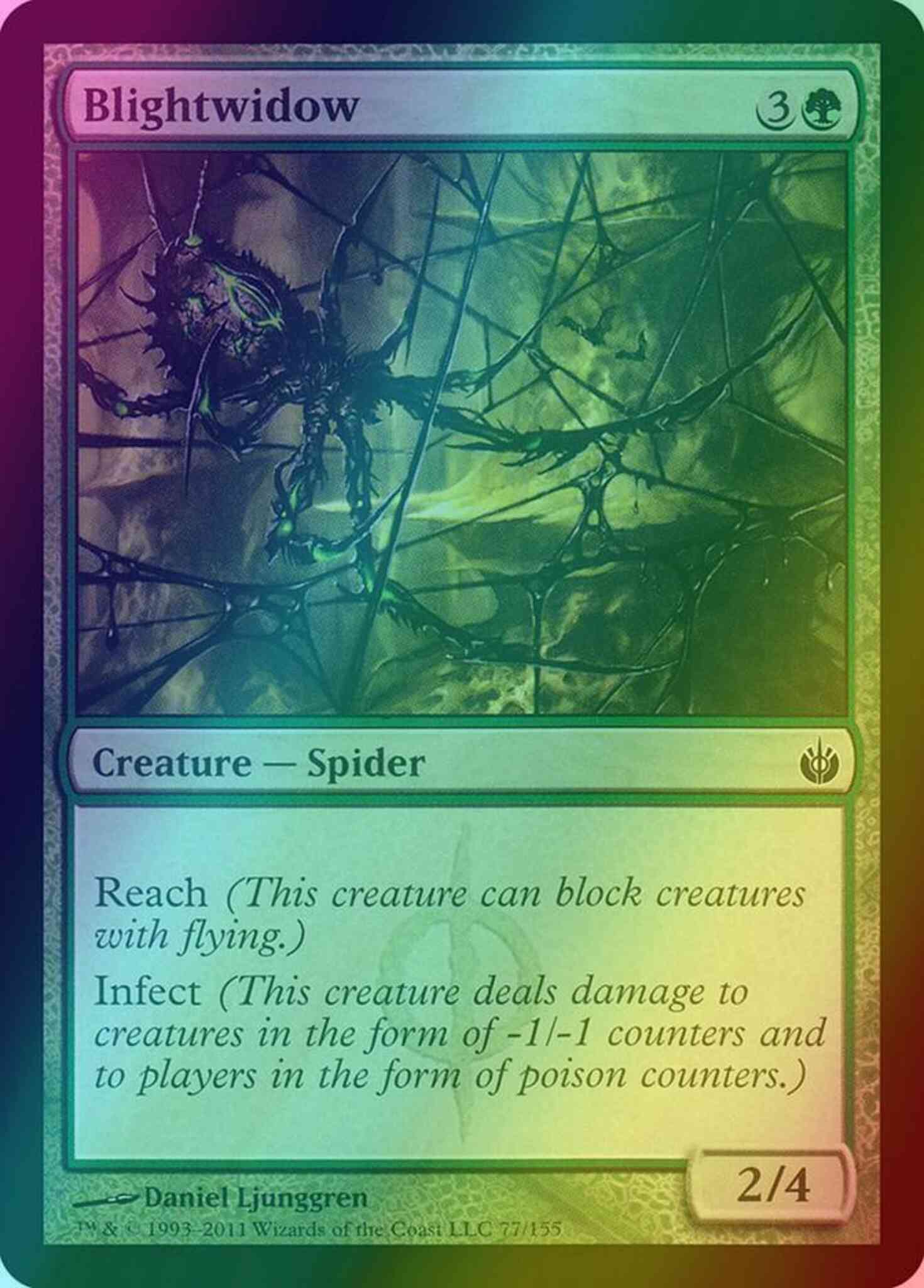 Blightwidow [77] [Mirrodin Besieged] [Foil]