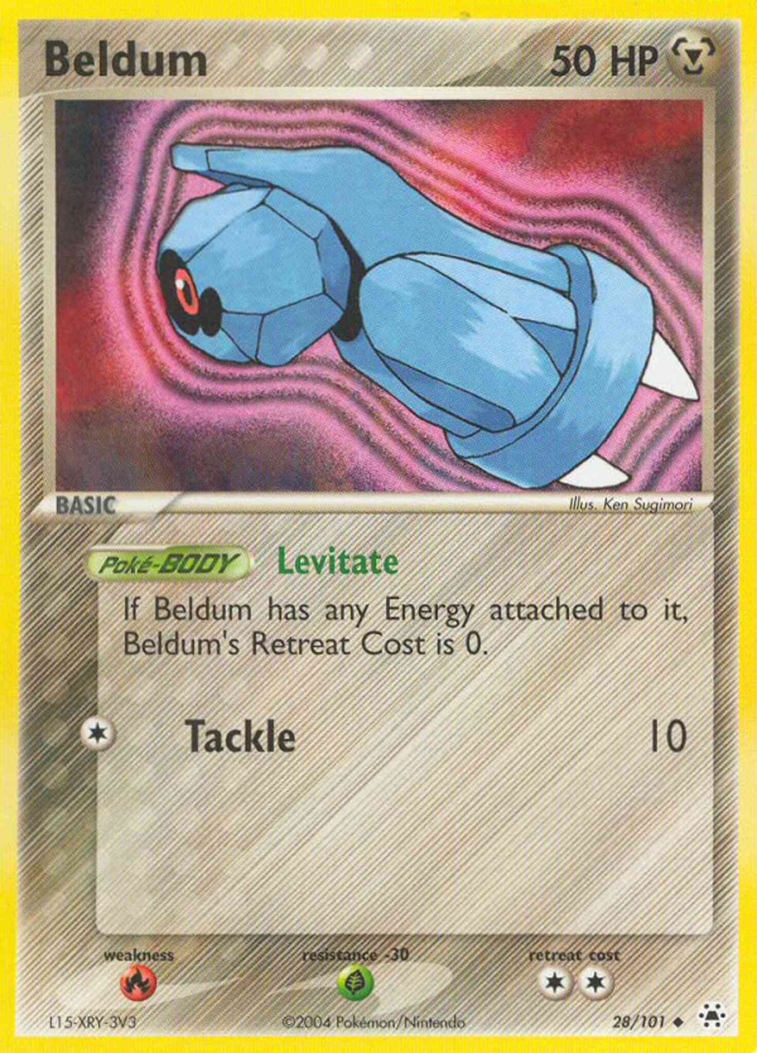 Beldum - 28/101 - Uncommon [ex5-28] [Non-Holo]