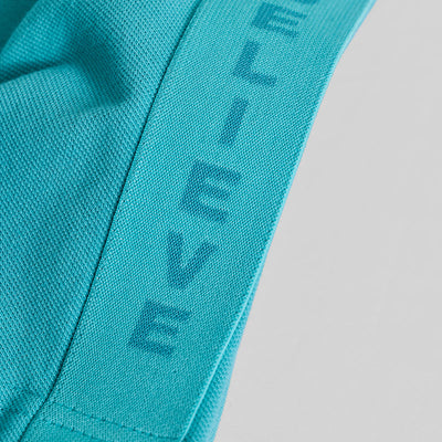 Believe Turquoise Polo T-Shirt