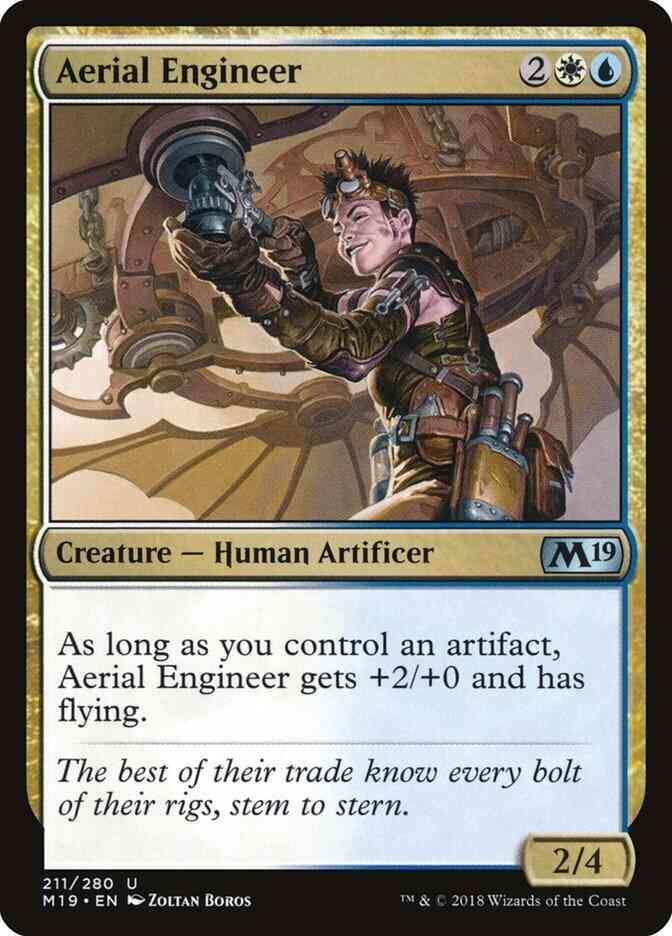 Aerial Engineer [211] [Core Set 2019] [Non-Foil]