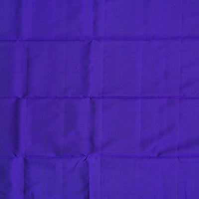 Crimson Soft Silk Saree With Floral Zari Buttas-Crimson