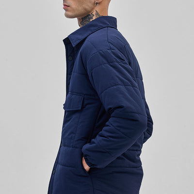 Navy Double Pocket Jacket