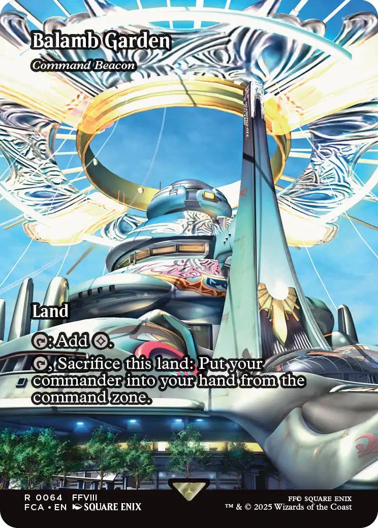Balamb Garden - Command Beacon [64] [Borderless] [FINAL FANTASY: Through the Ages] [Non-Foil]