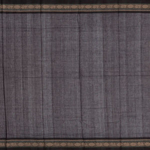 Mustard Handloom Korvai Kanchi Cotton Saree With Annam Buttas