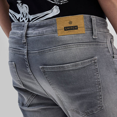 Light Grey Skinny Fit Jeans