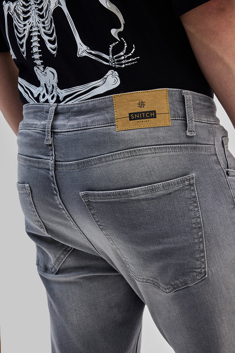 Light Grey Skinny Fit Jeans