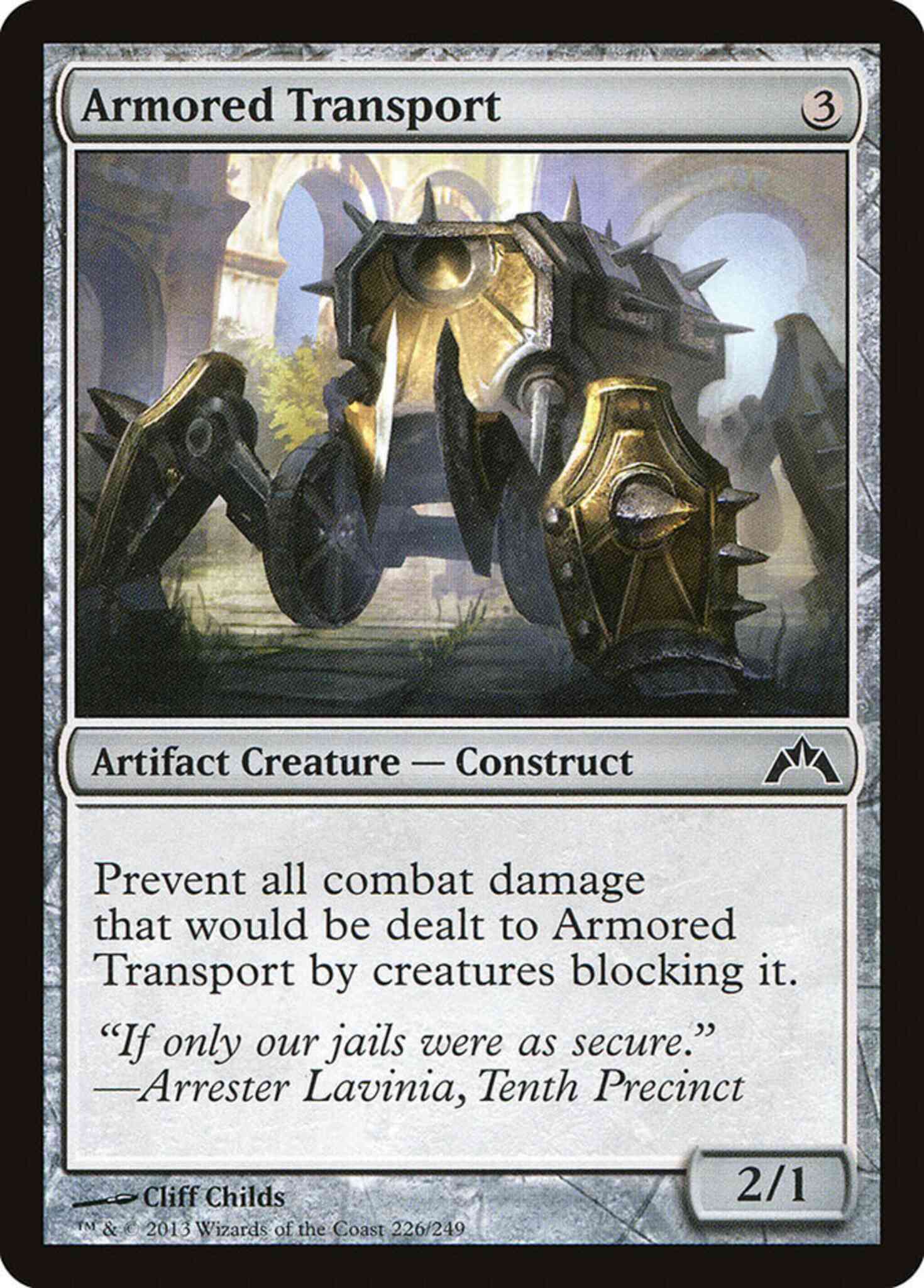 Armored Transport [226] [Gatecrash] [Non-Foil]