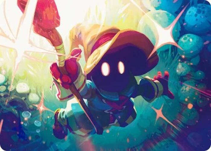 17/53 - Vivi Ornitier Art Card [FINAL FANTASY: Art Series] [Non-Stamped]