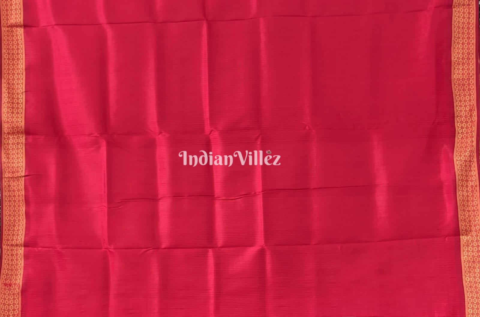 Orange Pasapali Theme Odisha Ikat Khandua Silk Saree