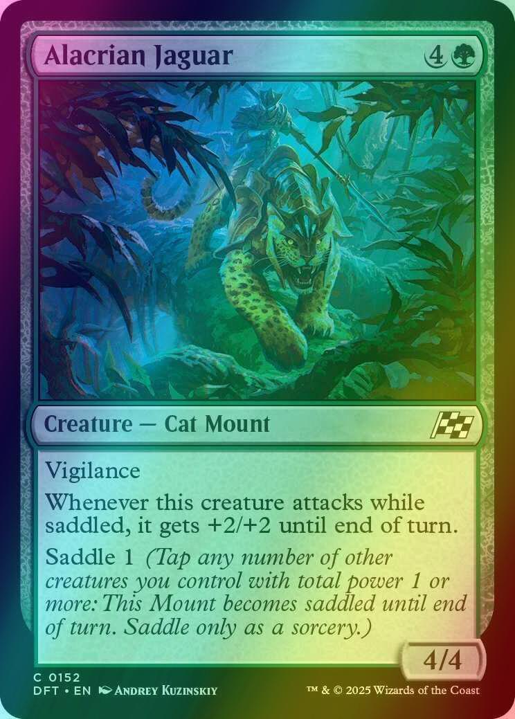 Alacrian Jaguar [152] [Aetherdrift] [Foil]