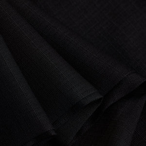 Black Self-Design Slim Fit Trousers