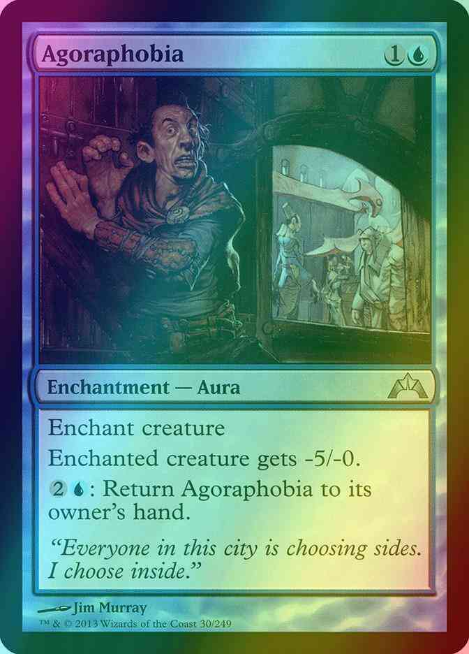 Agoraphobia [30] [Gatecrash] [Foil]