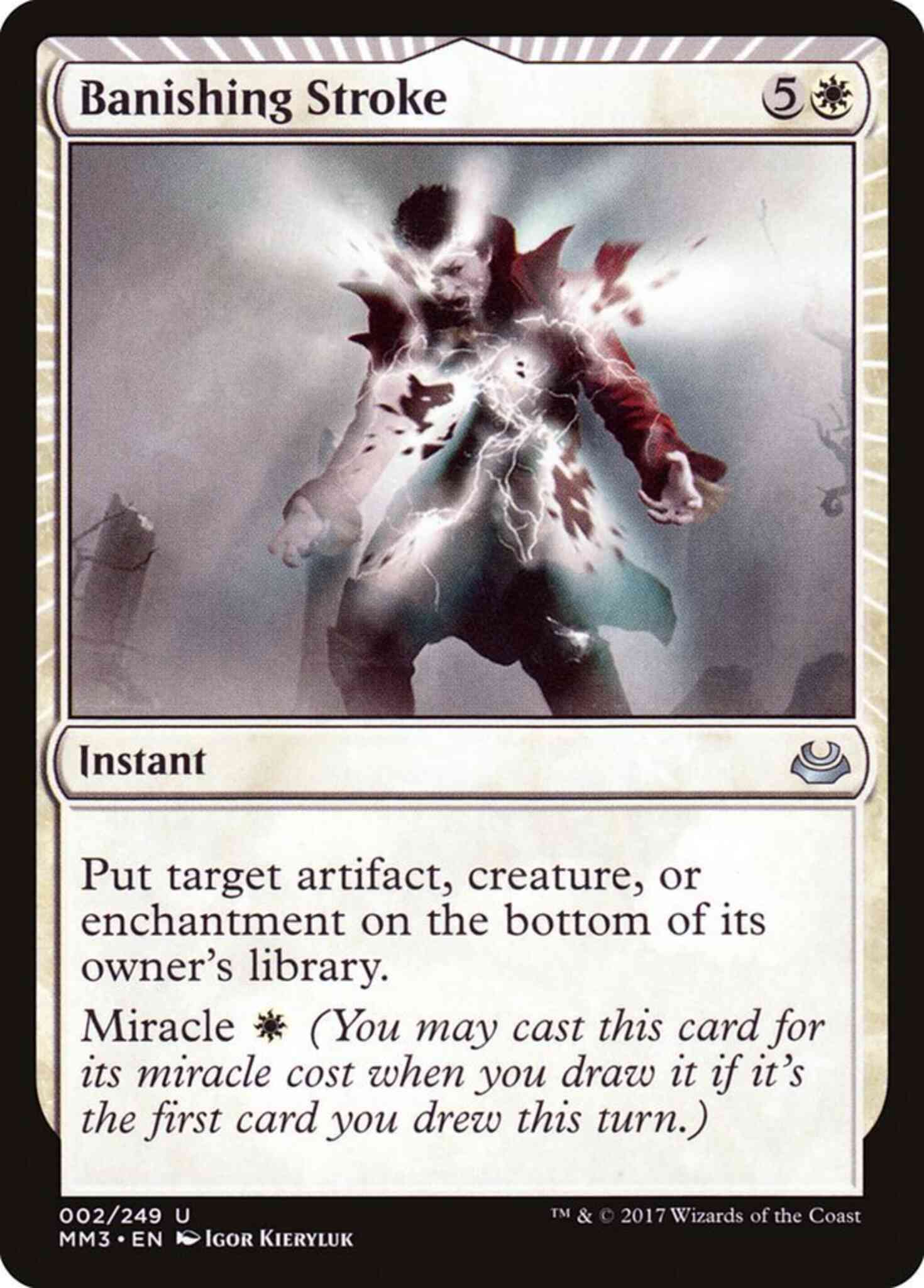Banishing Stroke [Modern Masters 2017] [Non-Foil]