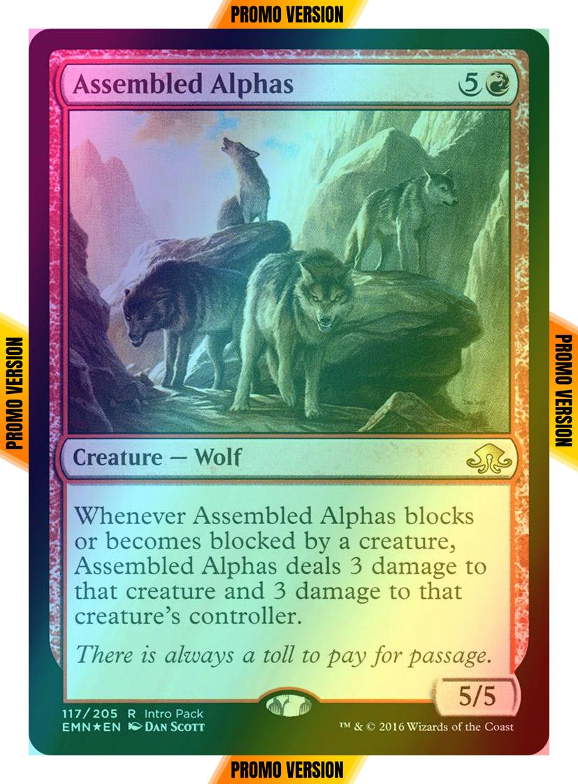 Assembled Alphas [117] [Intro Pack] [Eldritch Moon Promos] [Foil]