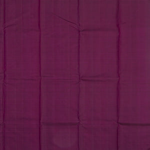 Magenta Handloom Kanchipuram Silk Saree With Deer Zari Buttas