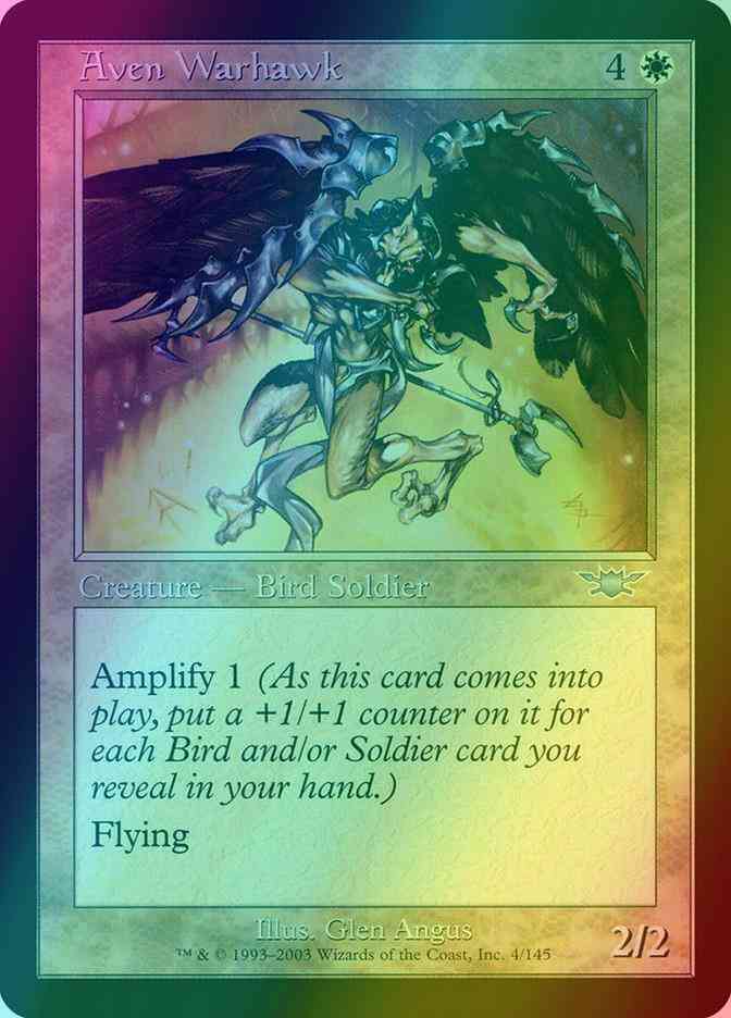 Aven Warhawk [4] [Legions] [Foil]