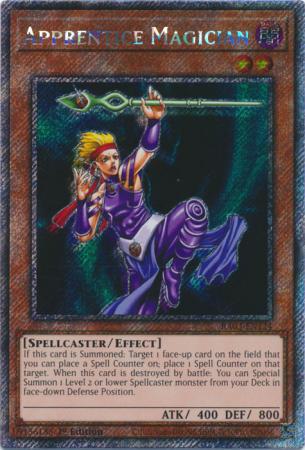 Apprentice Magician - RA03-EN124 - Platinum Secret Rare - 1st Edition