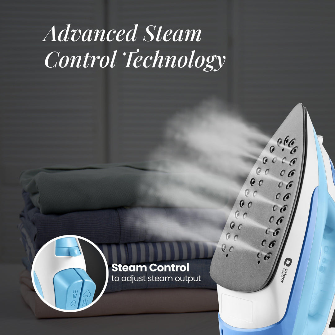 Fabrifeel Non Stick Steam Iron for Clothes