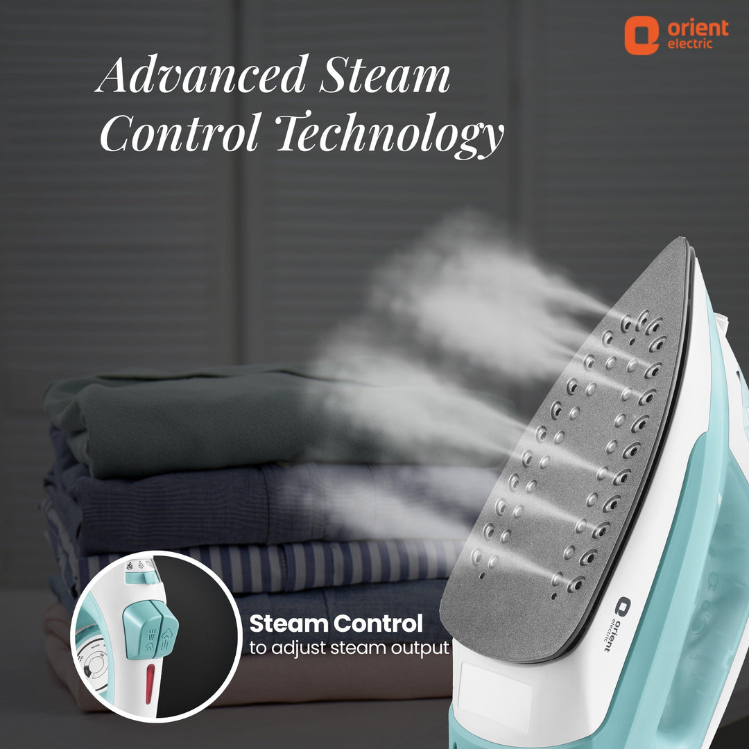 Fabrifeel Non Stick Steam Iron for Clothes