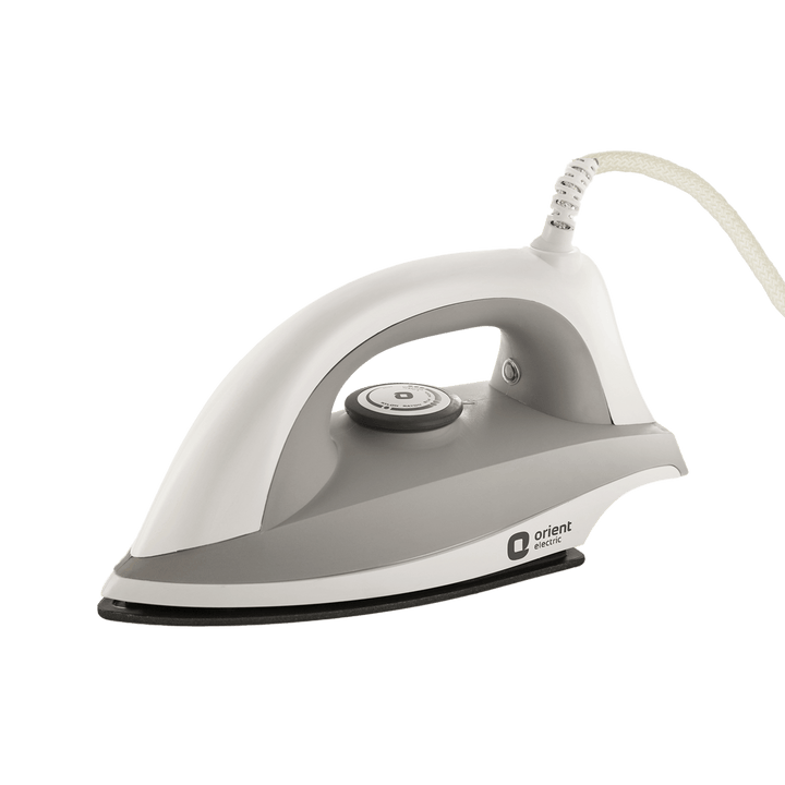 Fabrimate Non-Stick Dual Tone Dry Iron (White & Grey)