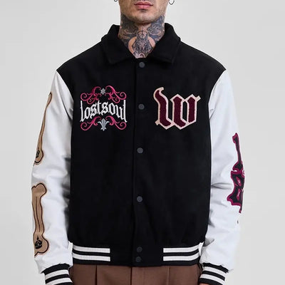 Legends Killing Glance Black Varsity Jacket