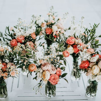 Fairytale Peach and Blush Garden Wedding