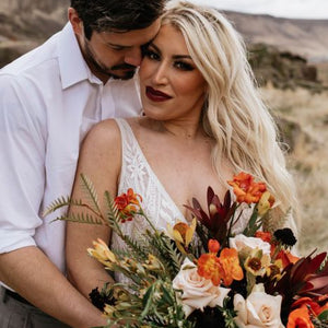 Fall Desert Elopement Styled Shoot