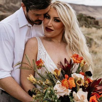 Fall Desert Elopement Styled Shoot
