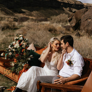 Fall Desert Elopement Styled Shoot