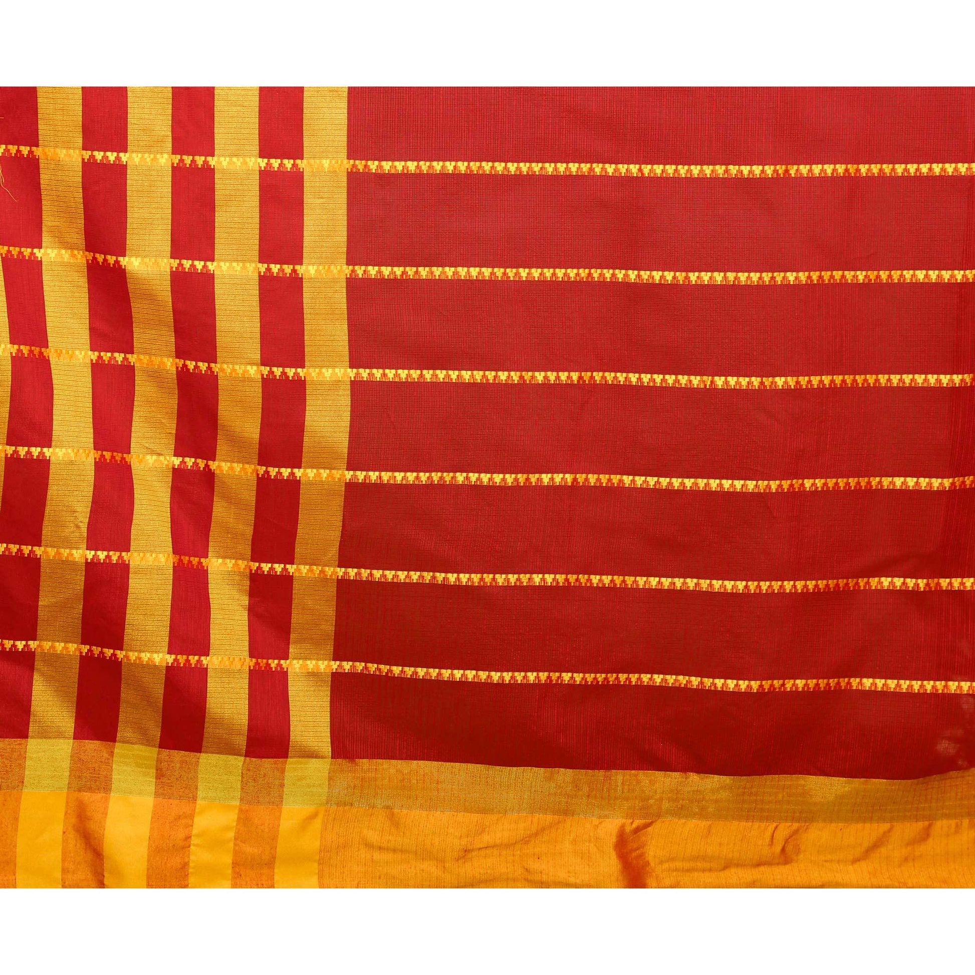 Fantastic Red Colored Festive Wear Manipuri Silk Saree