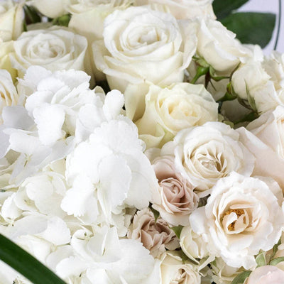 Farm to Table White Flower Bouquet