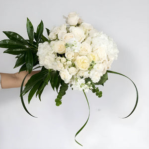 Farm to Table White Flower Bouquet