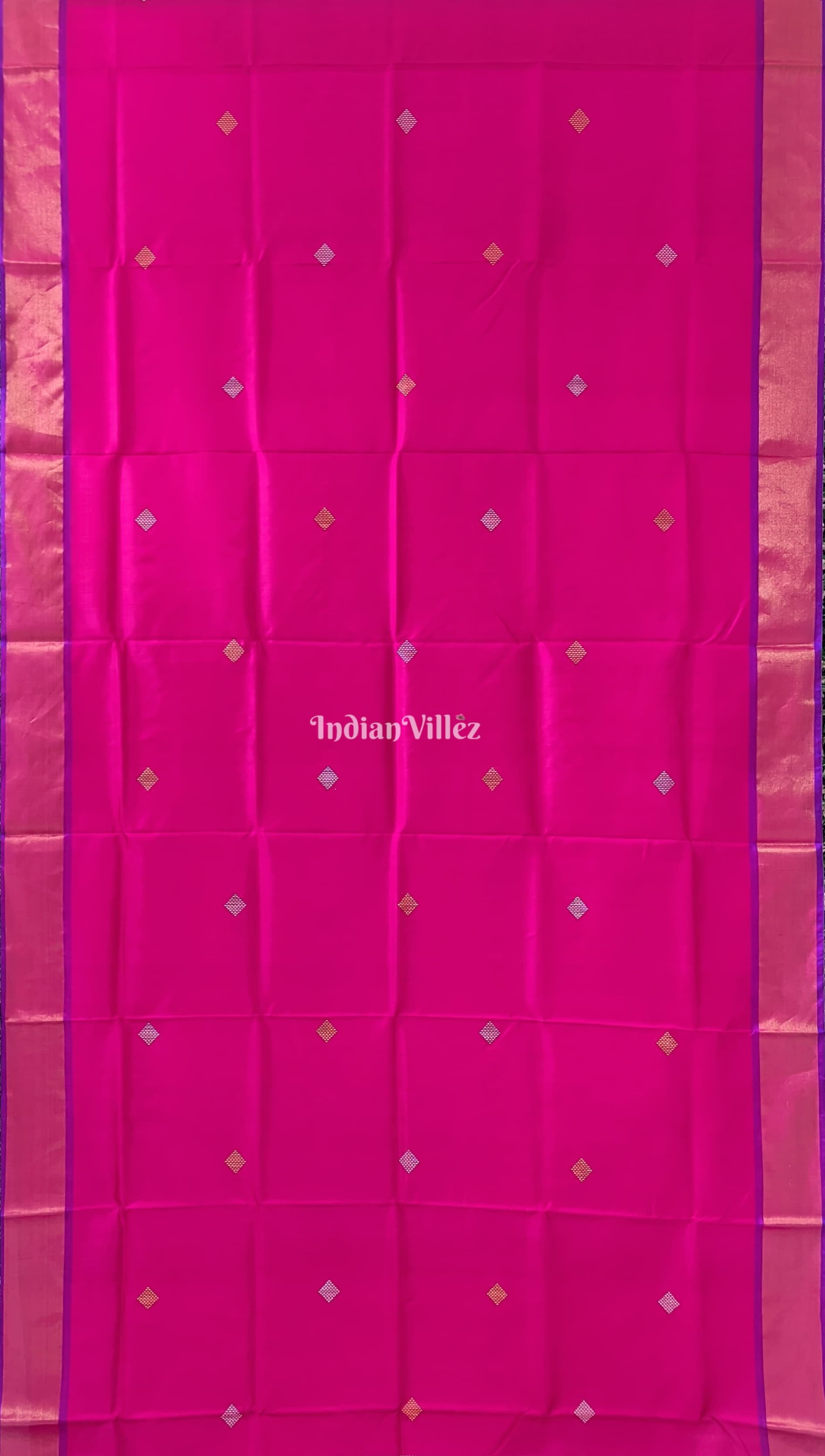 Violet Rani Handwoven Soft Silk Saree