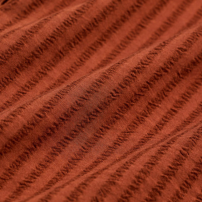 Rust Stripes Slim Fit Shirt