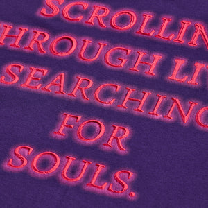 Soul Purple Oversized Fit T-Shirt