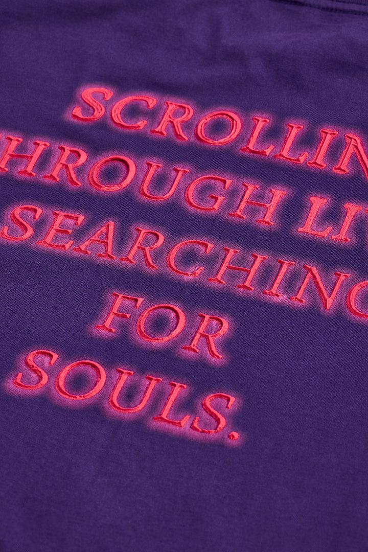 Soul Purple Oversized Fit T-Shirt