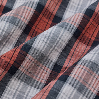 Red Checks Slim Fit Shirt