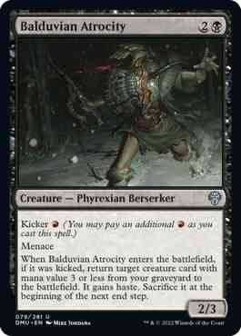Balduvian Atrocity [79] [Dominaria United] [Non-Foil]