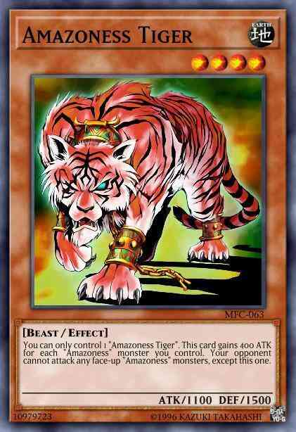 Amazoness Tiger - LCJW-EN089 - Ultra Rare - 1st Edition