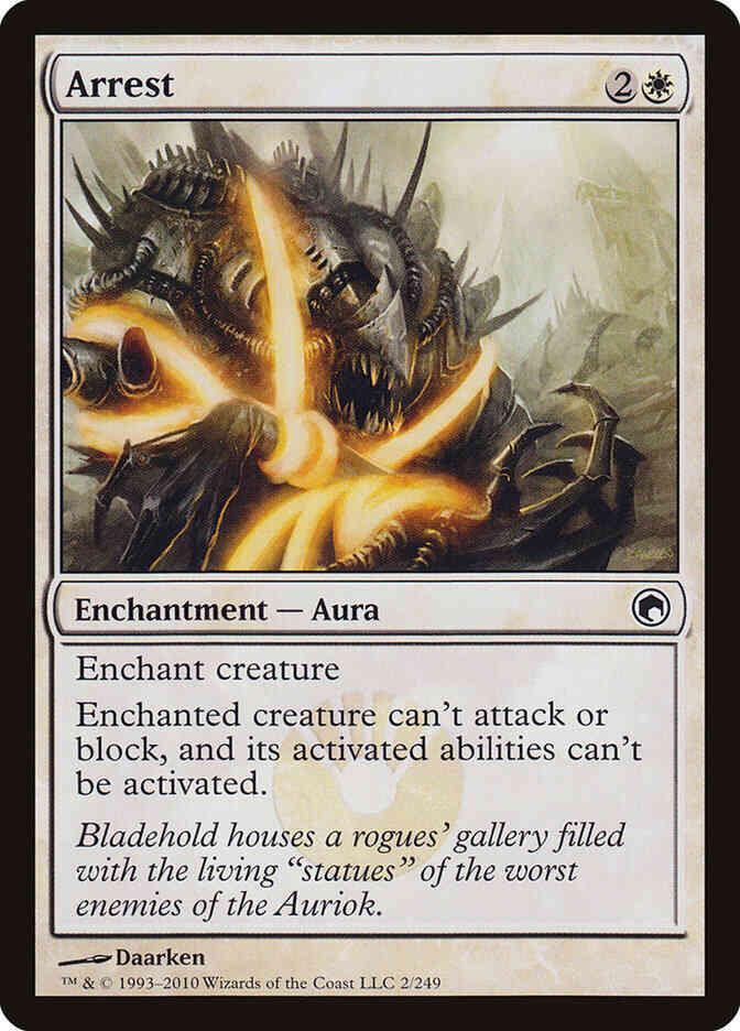 Arrest [2] [Scars Of Mirrodin] [Non-Foil]