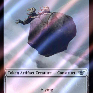 Ballistic Boulder Token (21) // Food Token (22) [The Lord of the Rings: Tales of Middle-earth: Tokens] [Surge Foil]