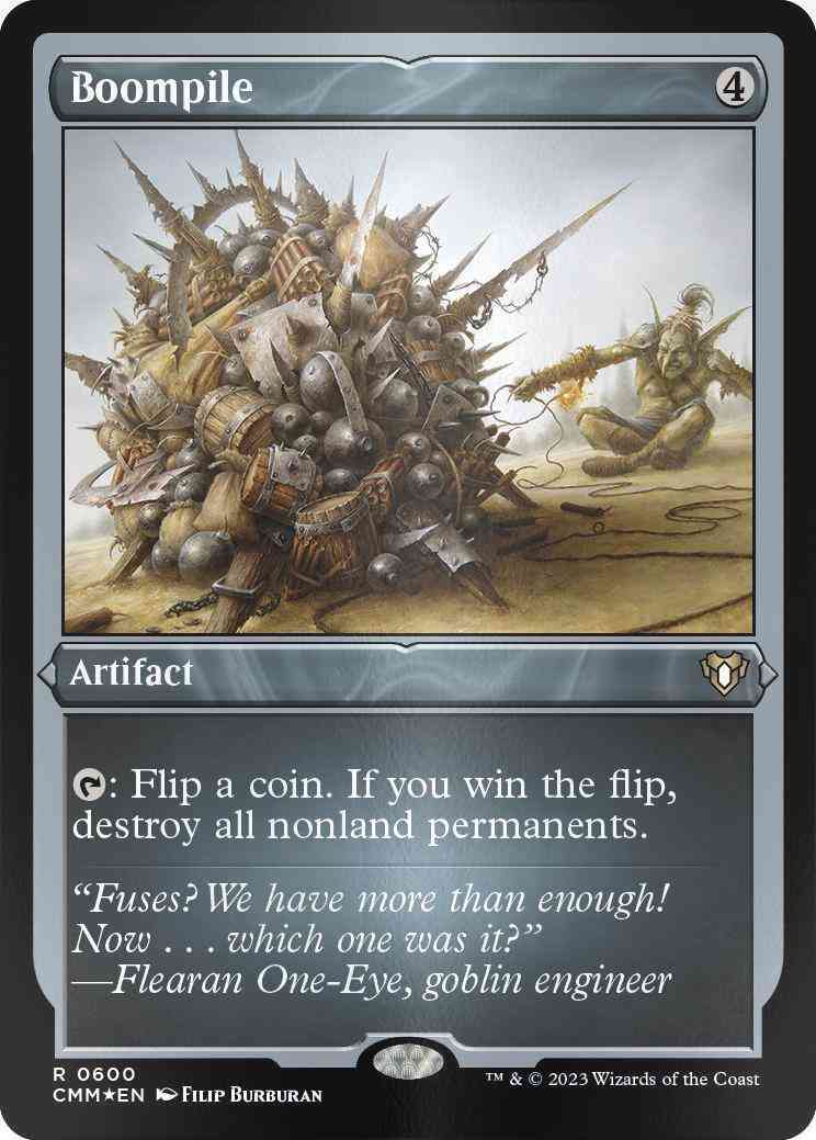 Boompile [600] [Commander Masters] [Etched Foil]