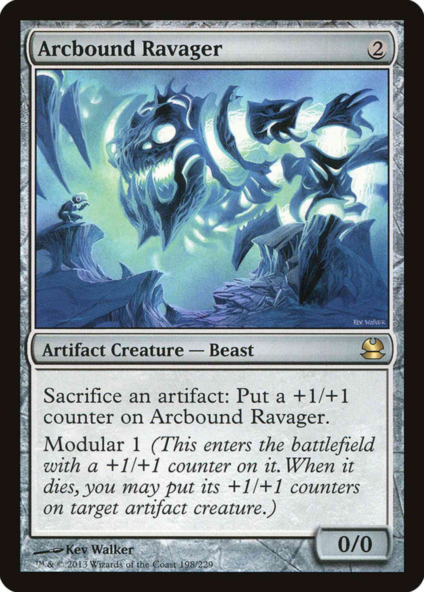Arcbound Ravager [198] [Modern Masters] [Non-Foil]