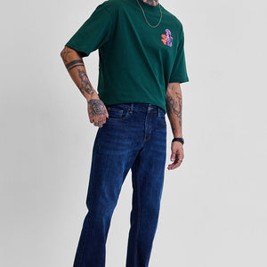 Navy Bootcut Jeans
