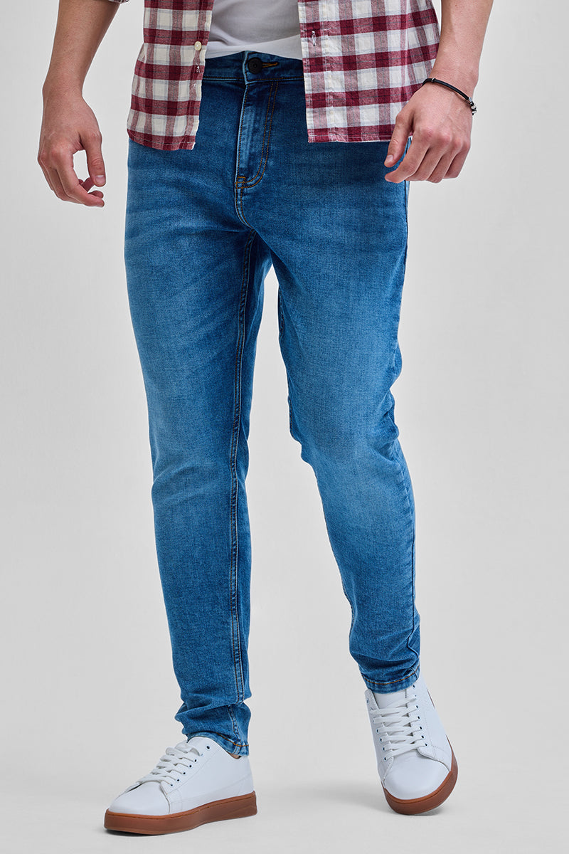 Blue Skinny Fit Jeans