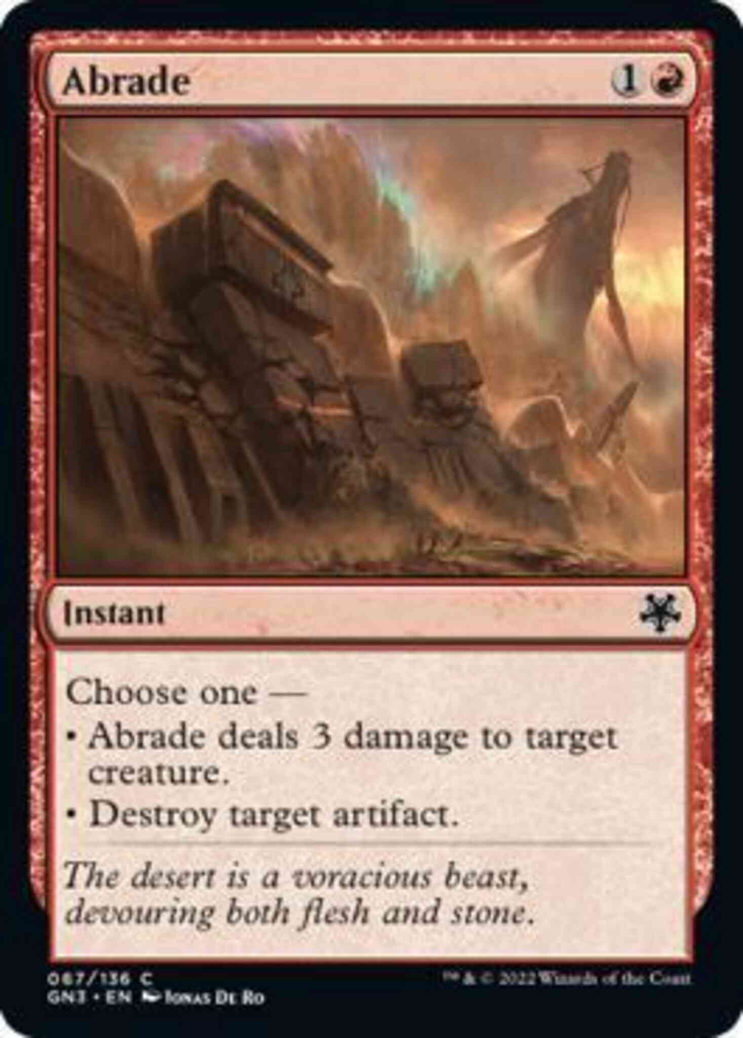 Abrade [67] [Game Night: Free-for-All] [Non-Foil]